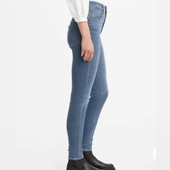 Levi's Mile High Super Skinny Jeans 28 NWT - Picture 2 of 4